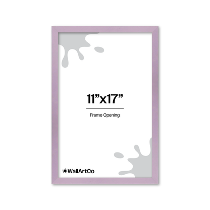 The Attention Grabber Purple Picture Frame