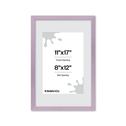The Attention Grabber Purple Picture Frame