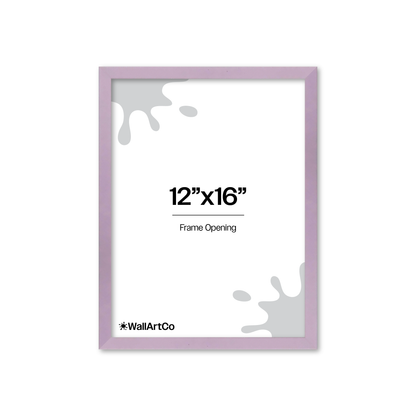 The Attention Grabber Purple Picture Frame