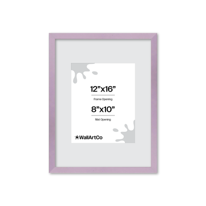 The Attention Grabber Purple Picture Frame