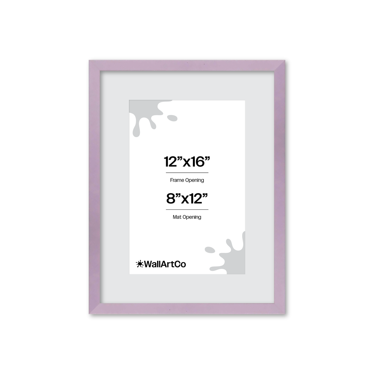 The Attention Grabber Purple Picture Frame