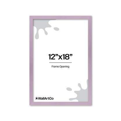 The Attention Grabber Purple Picture Frame