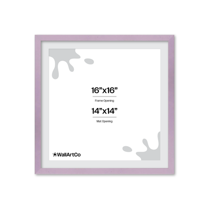 The Attention Grabber Purple Picture Frame