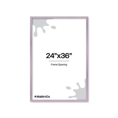 The Attention Grabber Purple Picture Frame