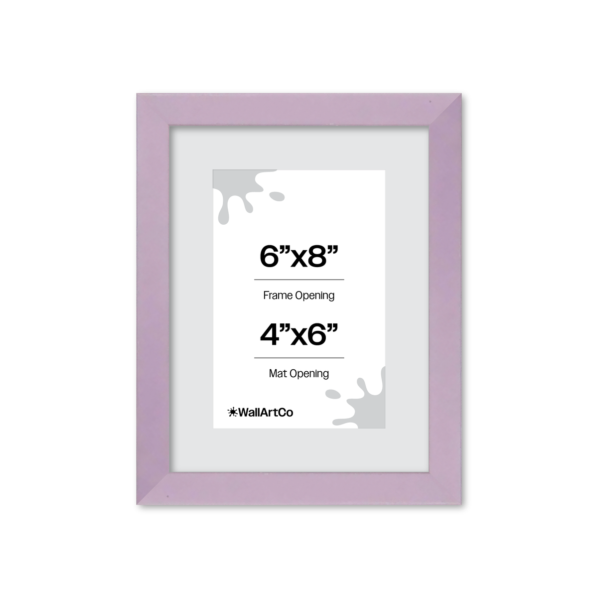 The Attention Grabber Purple Picture Frame
