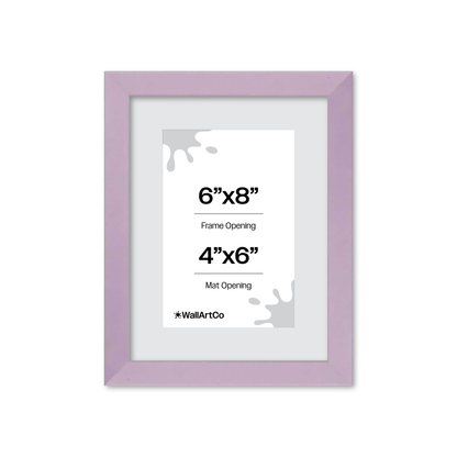 The Attention Grabber Purple Picture Frame