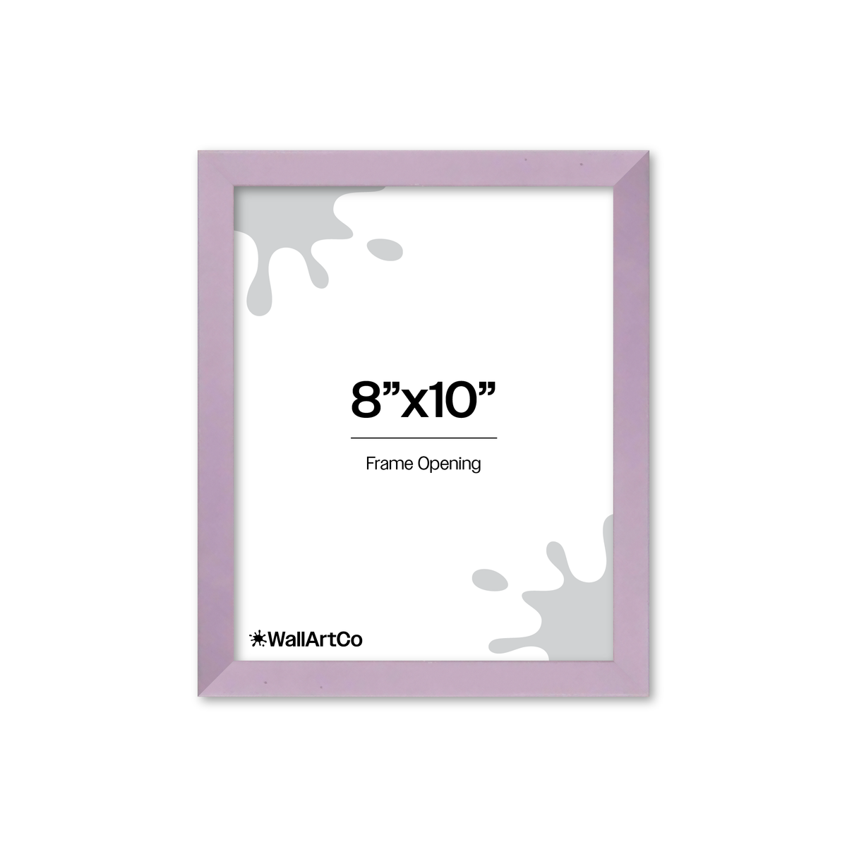 The Attention Grabber Purple Picture Frame