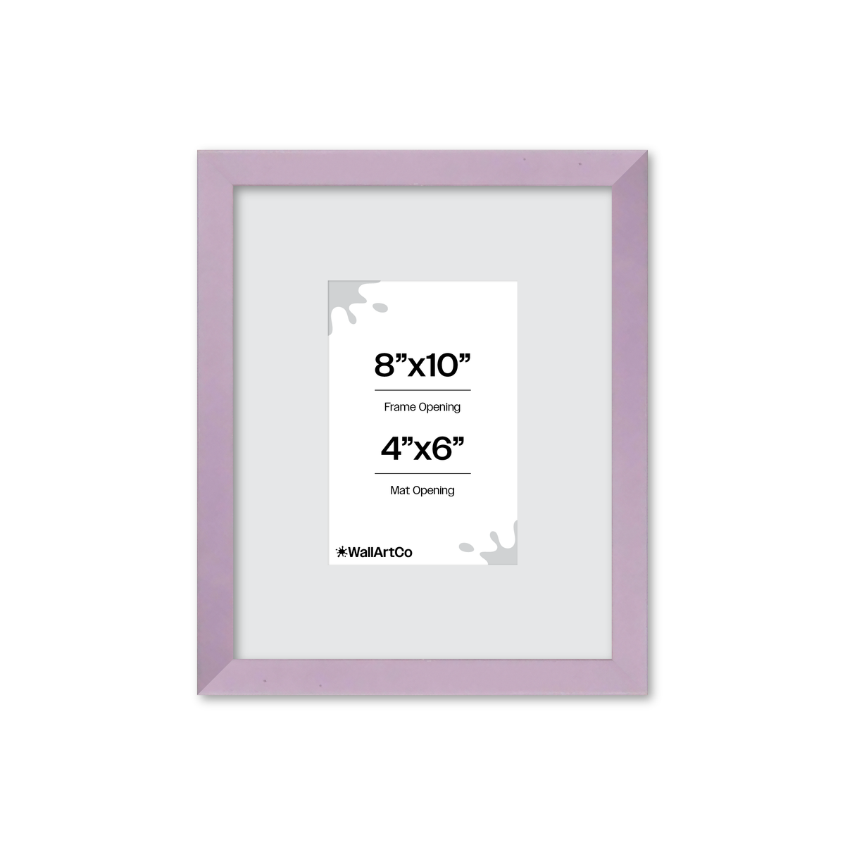 The Attention Grabber Purple Picture Frame
