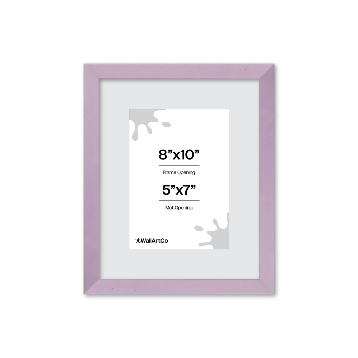 The Attention Grabber Purple Picture Frame