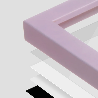 The Attention Grabber Purple Picture Frame