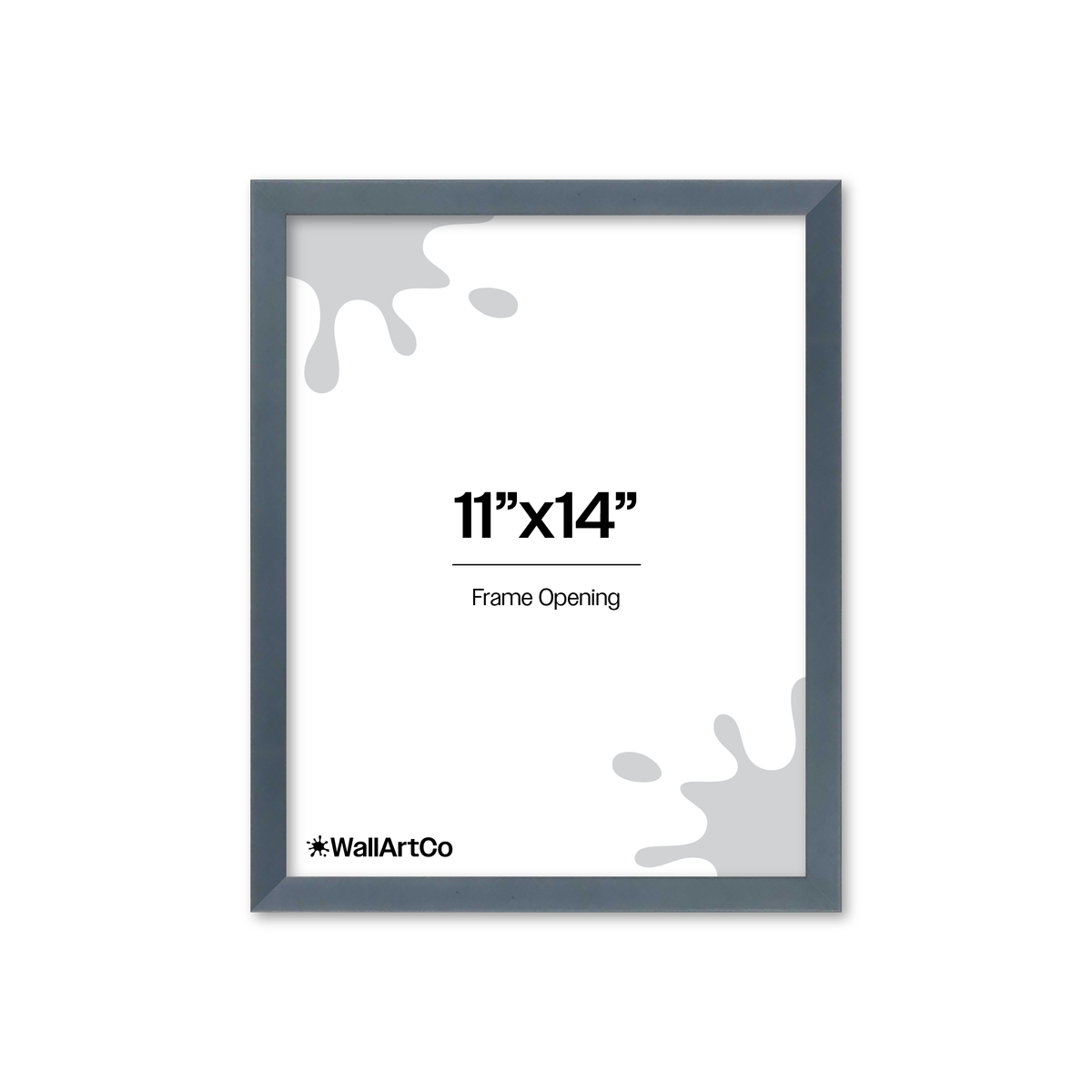 The Attention Grabber Navy Blue Picture Frame