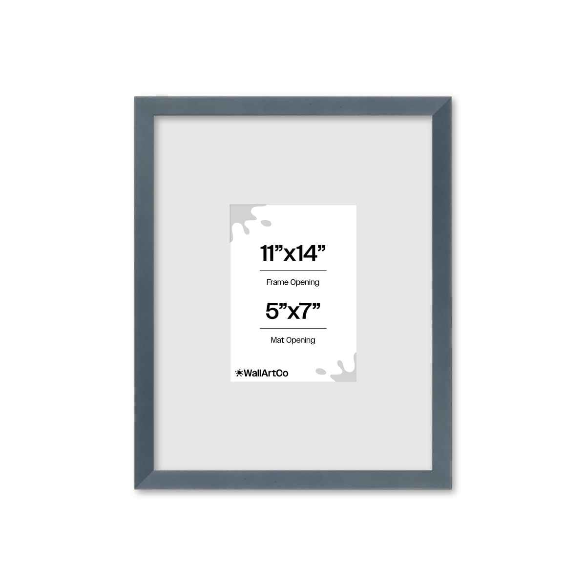 The Attention Grabber Navy Blue Picture Frame