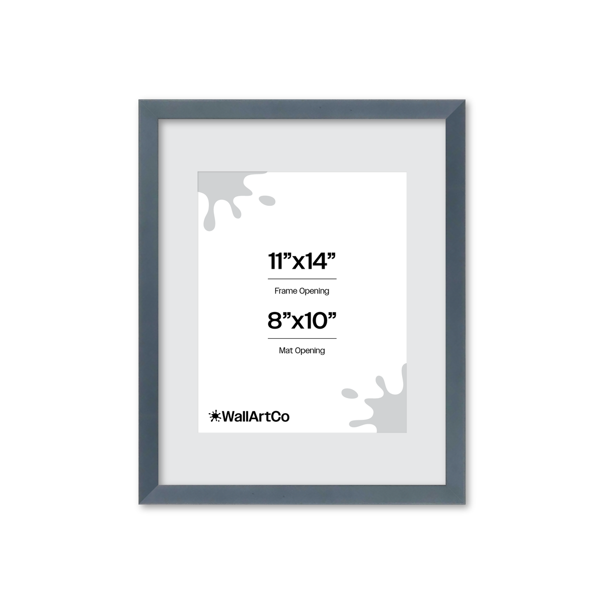 The Attention Grabber Navy Blue Picture Frame