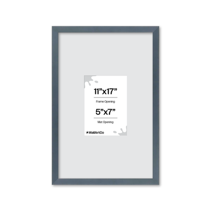 The Attention Grabber Navy Blue Picture Frame
