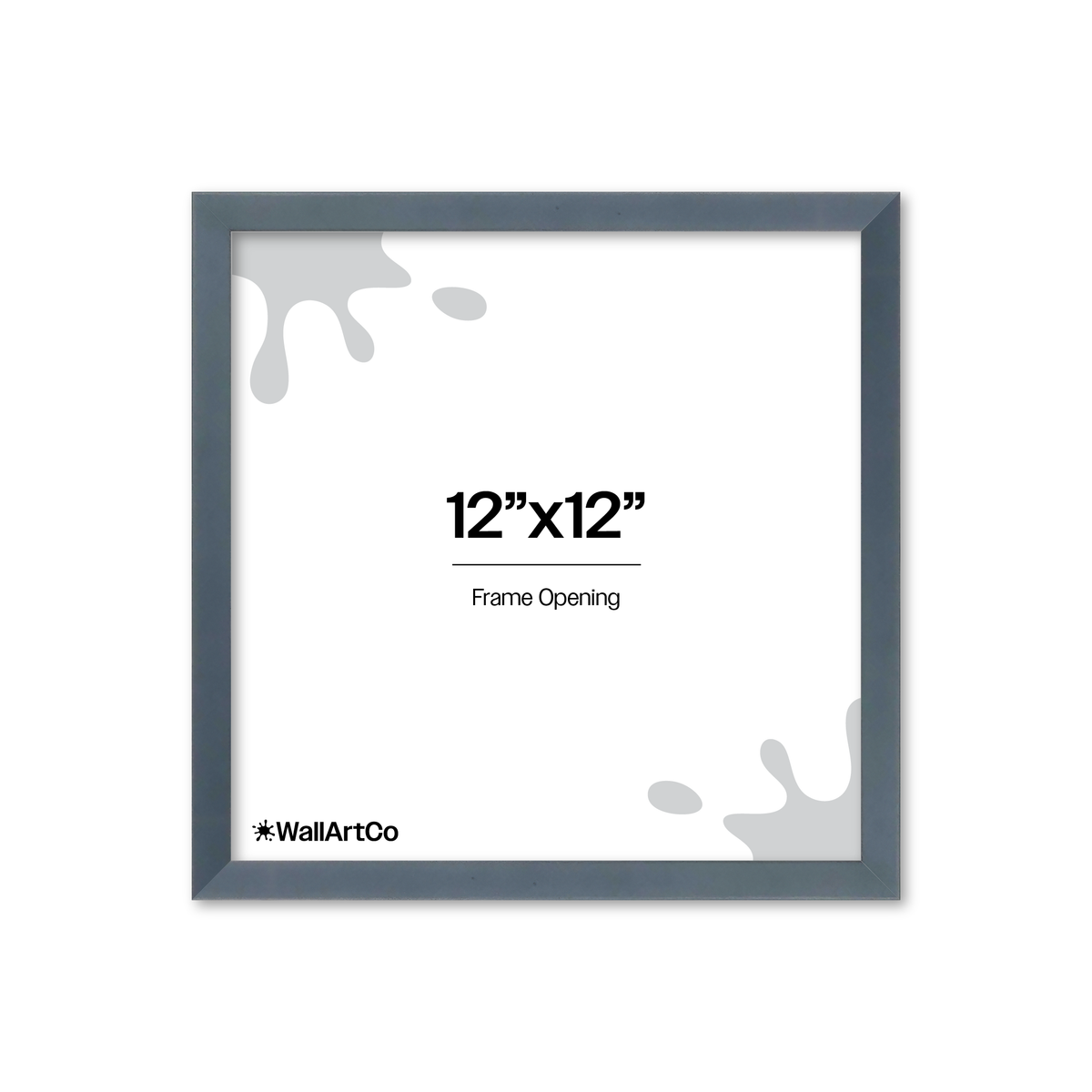 The Attention Grabber Navy Blue Picture Frame