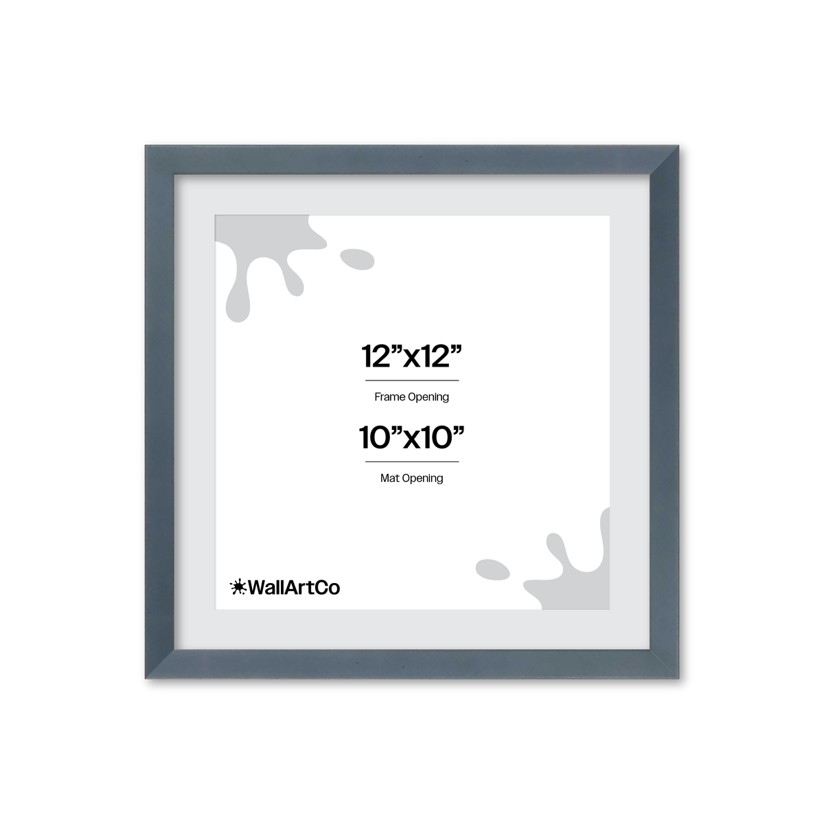 The Attention Grabber Navy Blue Picture Frame