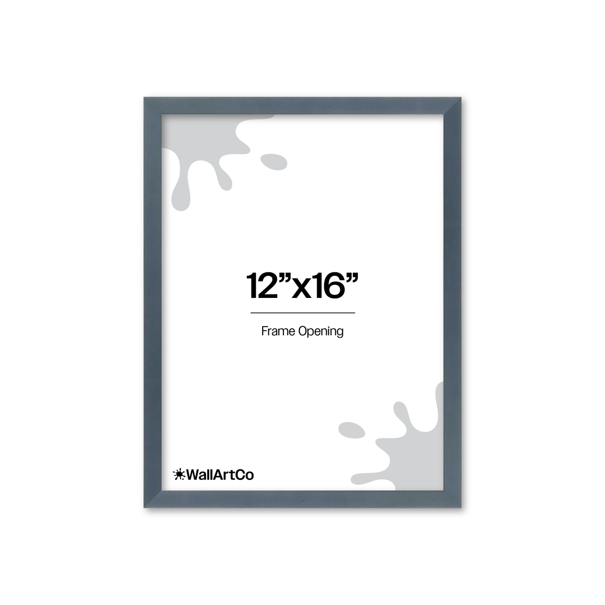 The Attention Grabber Navy Blue Picture Frame