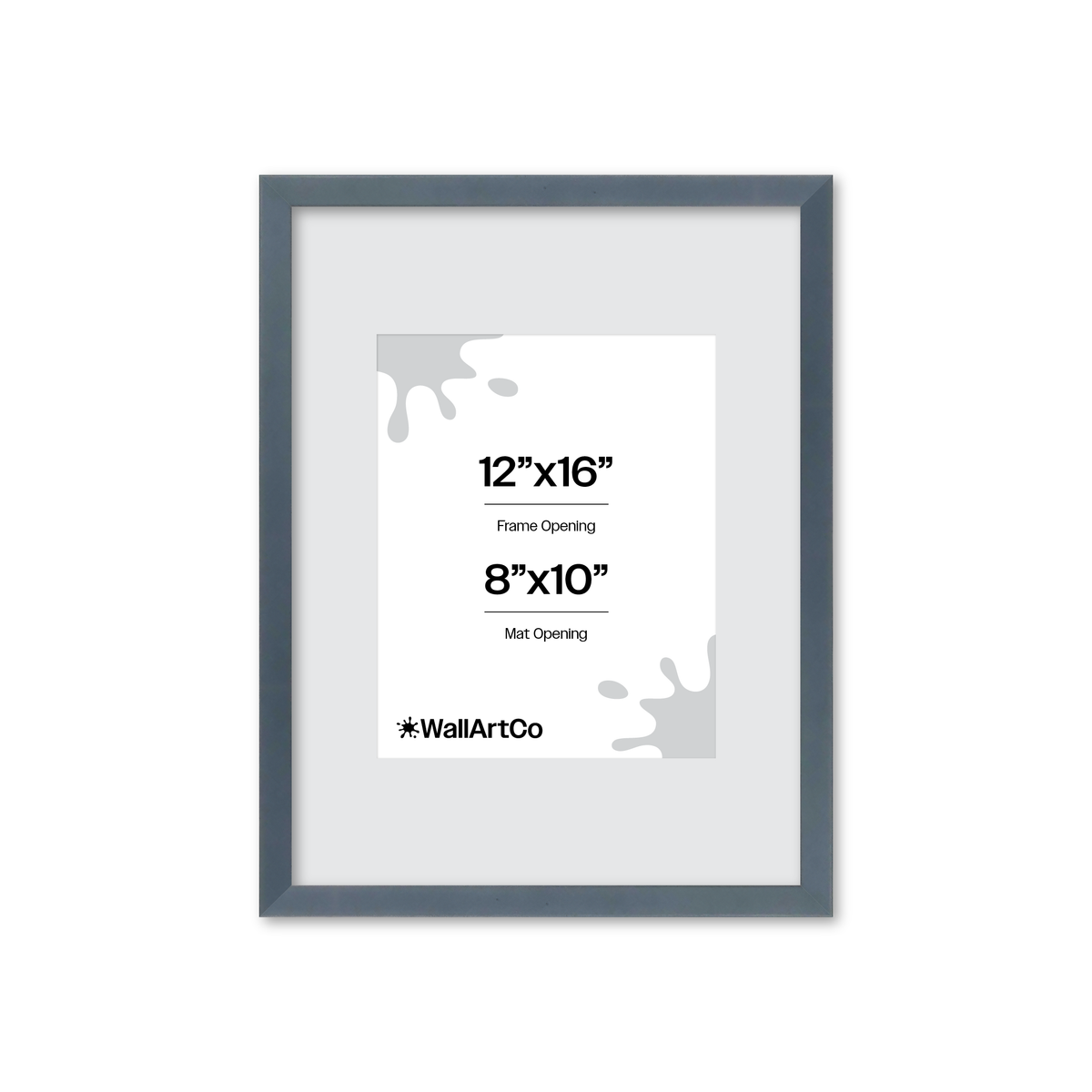 The Attention Grabber Navy Blue Picture Frame