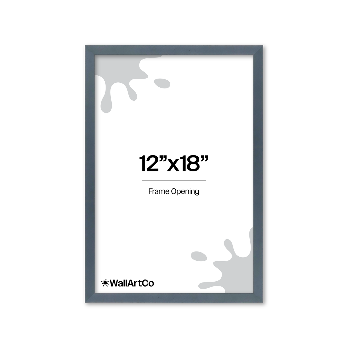 The Attention Grabber Navy Blue Picture Frame