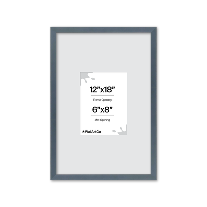 The Attention Grabber Navy Blue Picture Frame