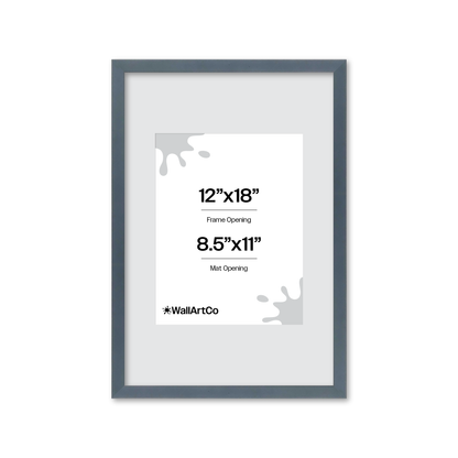 The Attention Grabber Navy Blue Picture Frame