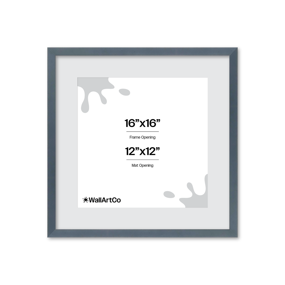 The Attention Grabber Navy Blue Picture Frame