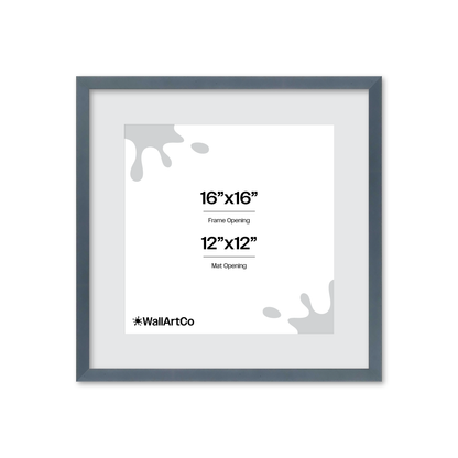 The Attention Grabber Navy Blue Picture Frame