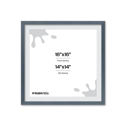 The Attention Grabber Navy Blue Picture Frame