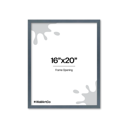 The Attention Grabber Navy Blue Picture Frame