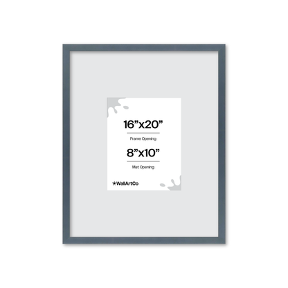 The Attention Grabber Navy Blue Picture Frame