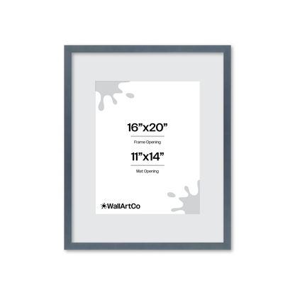The Attention Grabber Navy Blue Picture Frame