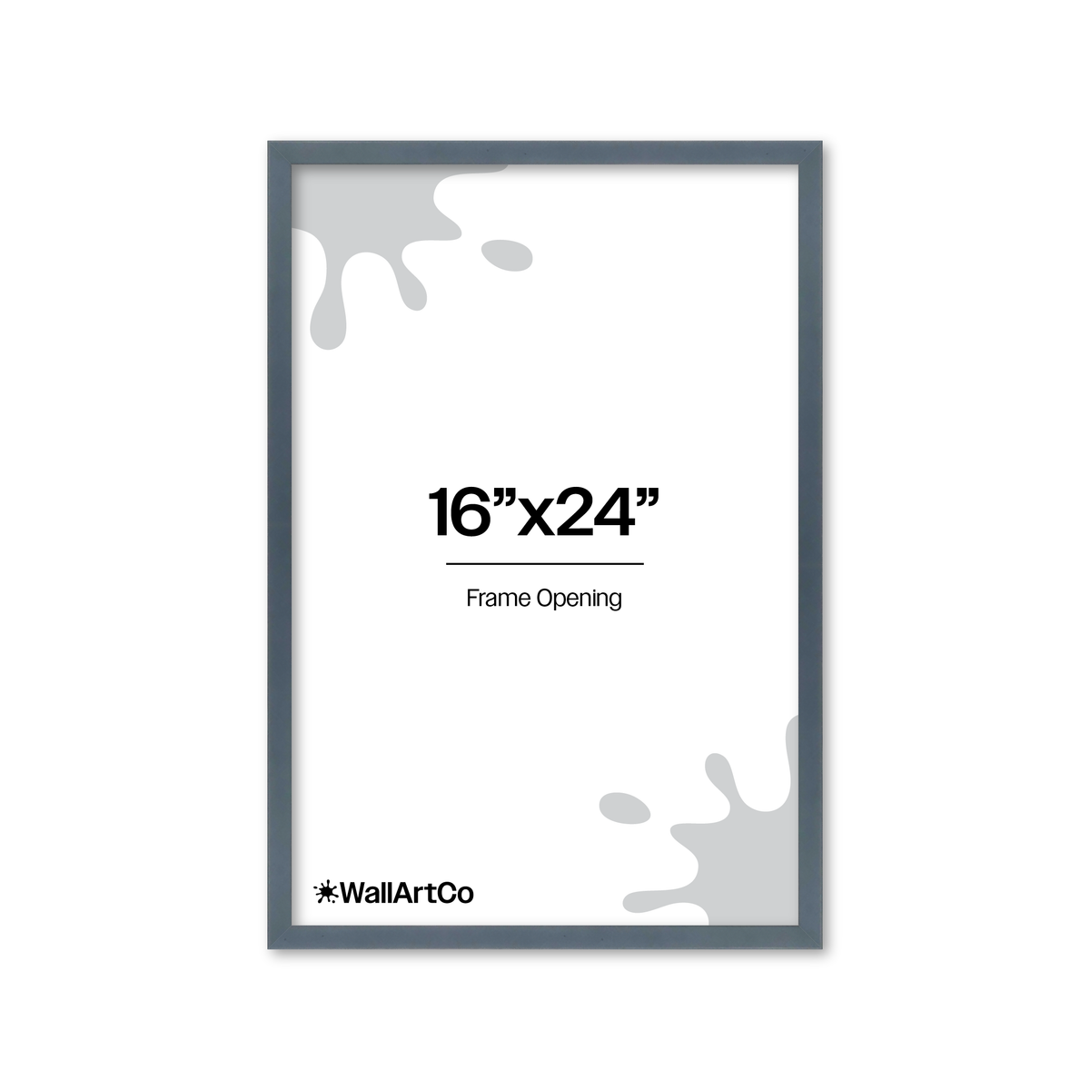 The Attention Grabber Navy Blue Picture Frame