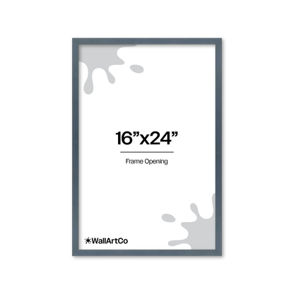 The Attention Grabber Navy Blue Picture Frame