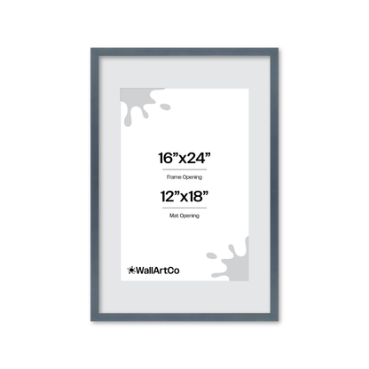 The Attention Grabber Navy Blue Picture Frame