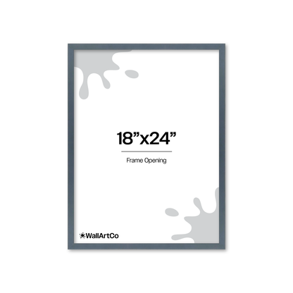 The Attention Grabber Navy Blue Picture Frame
