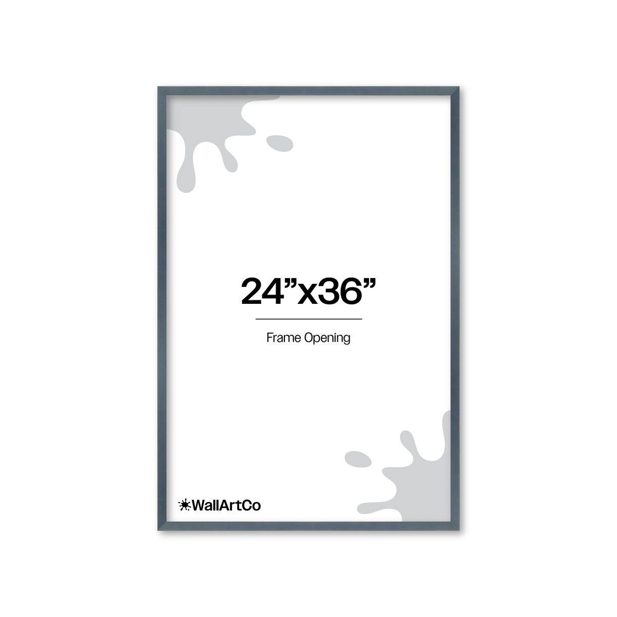The Attention Grabber Navy Blue Picture Frame