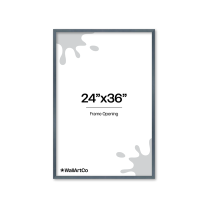 The Attention Grabber Navy Blue Picture Frame
