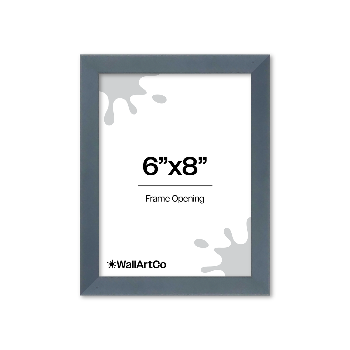 The Attention Grabber Navy Blue Picture Frame