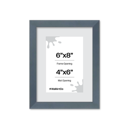 The Attention Grabber Navy Blue Picture Frame