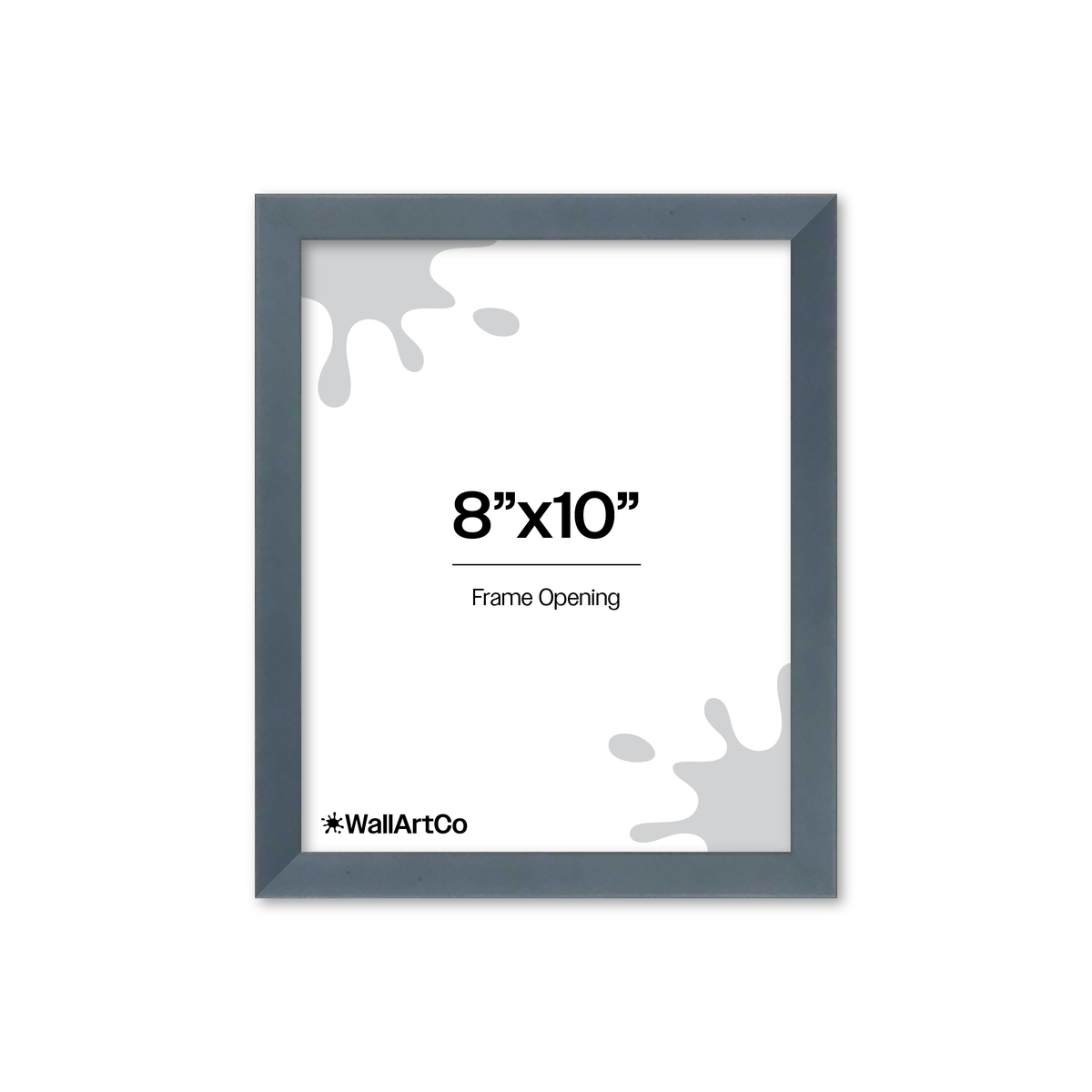 The Attention Grabber Navy Blue Picture Frame