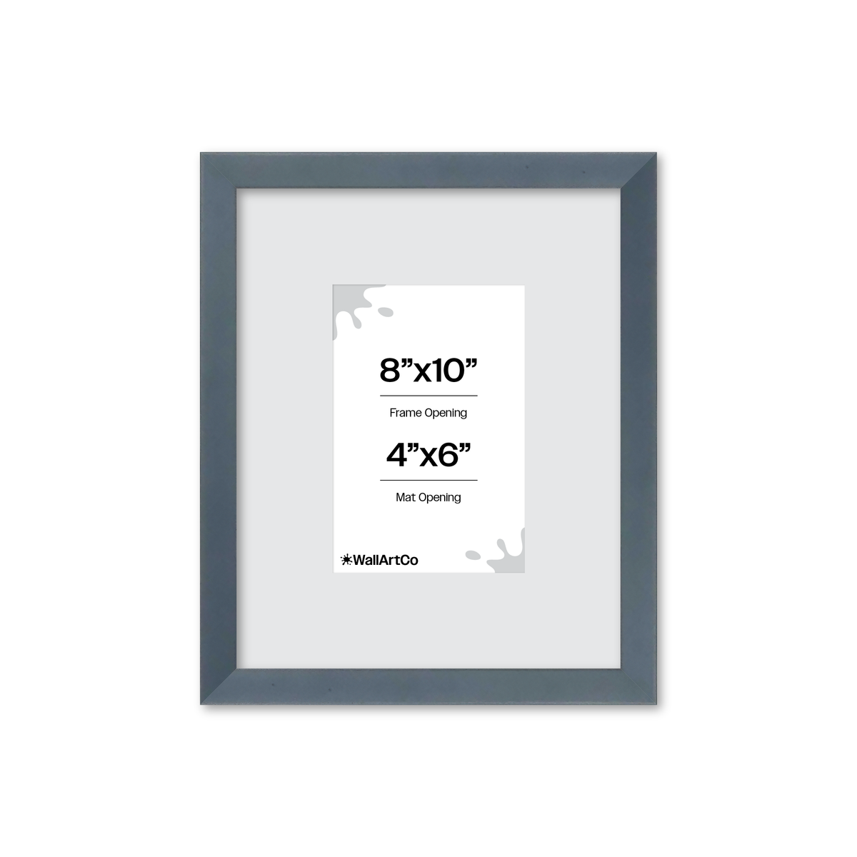 The Attention Grabber Navy Blue Picture Frame