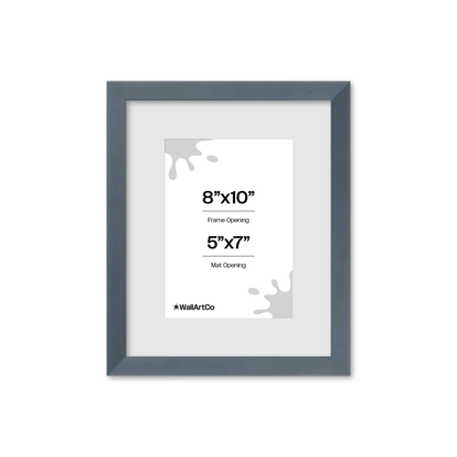 The Attention Grabber Navy Blue Picture Frame