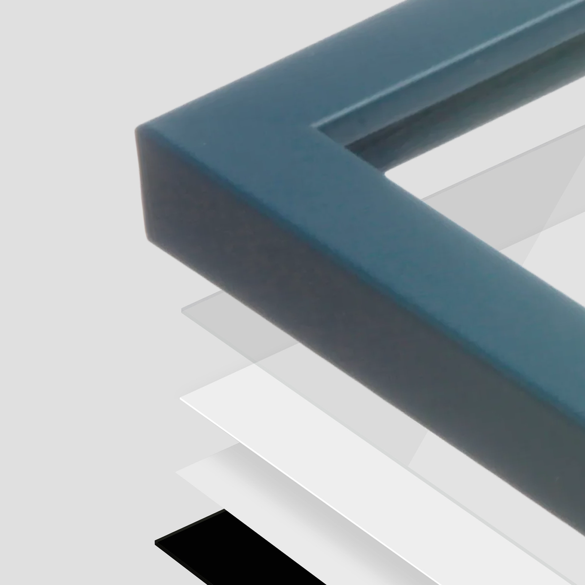 The Attention Grabber Navy Blue Picture Frame
