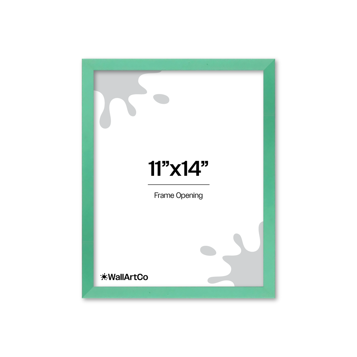 The Attention Grabber Light Green Picture Frame