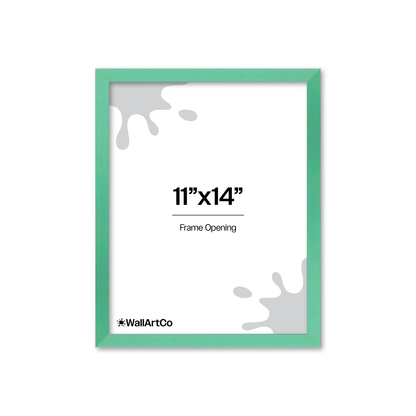 The Attention Grabber Light Green Picture Frame