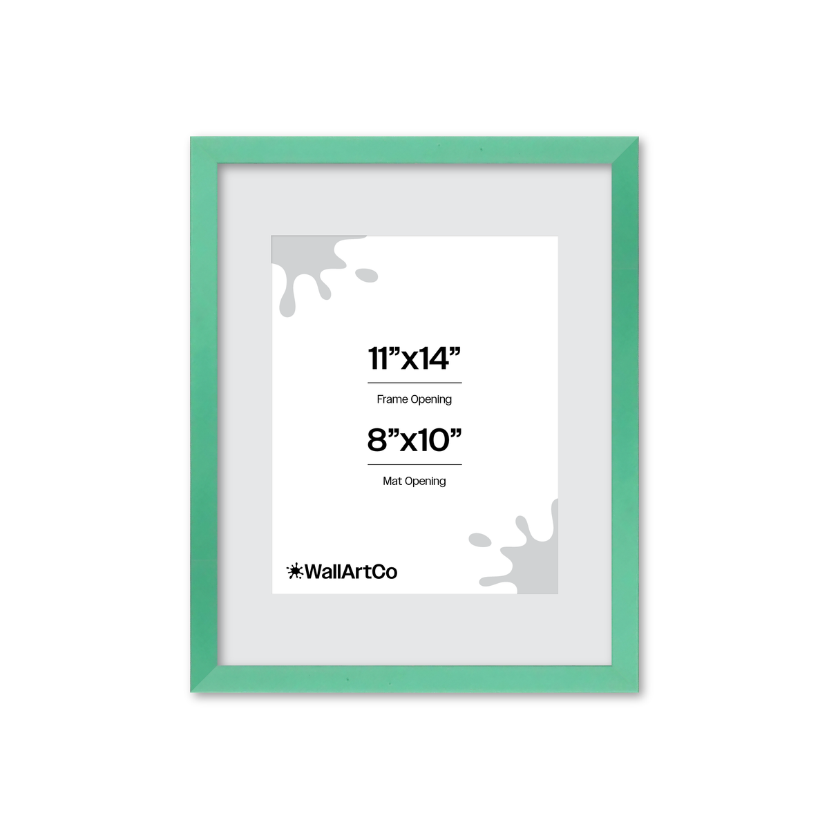 The Attention Grabber Light Green Picture Frame