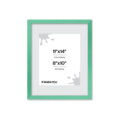 The Attention Grabber Light Green Picture Frame