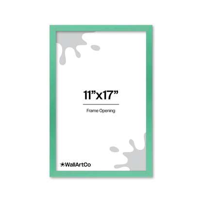 The Attention Grabber Light Green Picture Frame