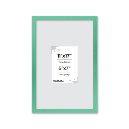 The Attention Grabber Light Green Picture Frame