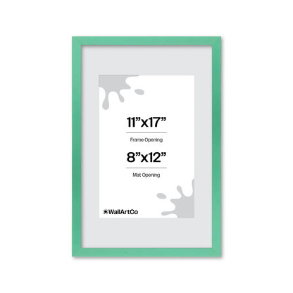 The Attention Grabber Light Green Picture Frame